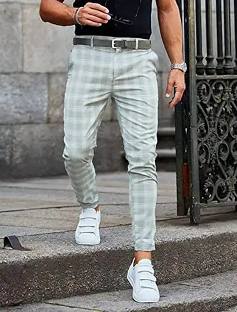 Urban Elegance Slim-Fit Trousers