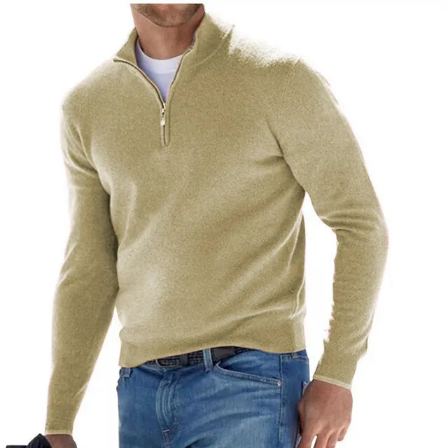 Autumn Alpha Half-Zip Sweater