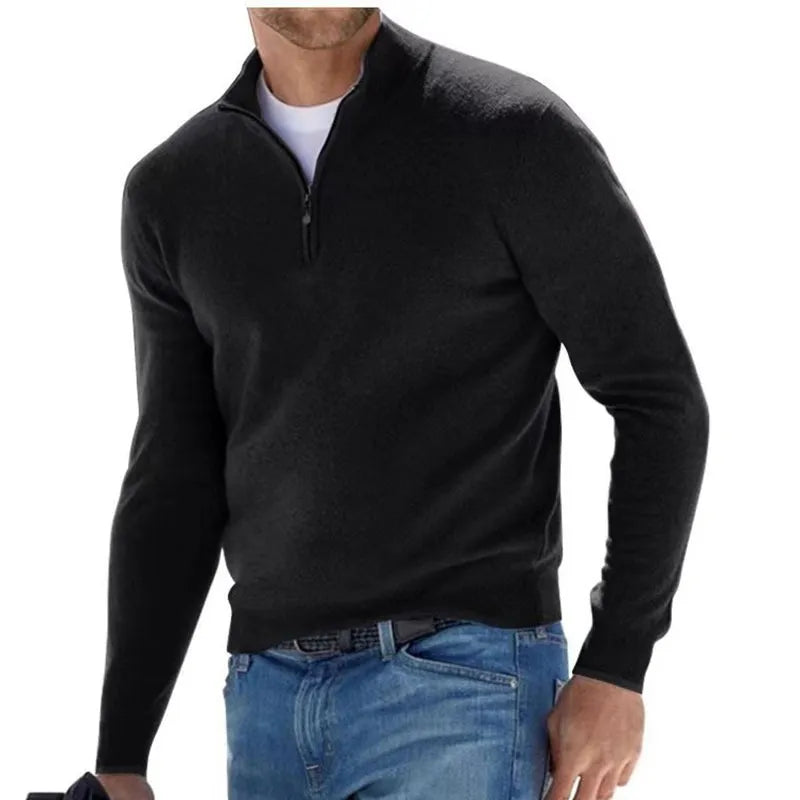 Autumn Alpha Half-Zip Sweater