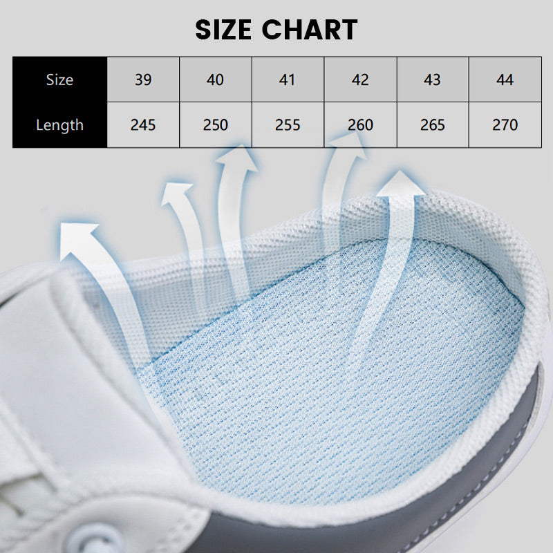 SleekStep Men's Slip-On Sneakers